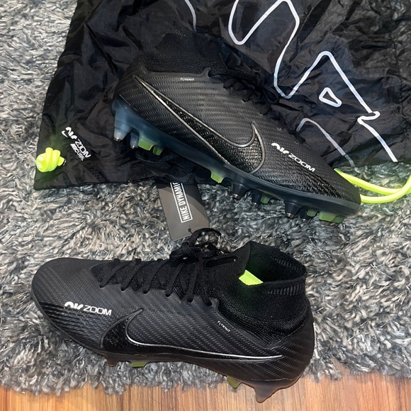 Nike Zoom Mercurial SuperFly 9 Elite SG-Pro Black Cleats DJ5166-001 Men’s Size 7